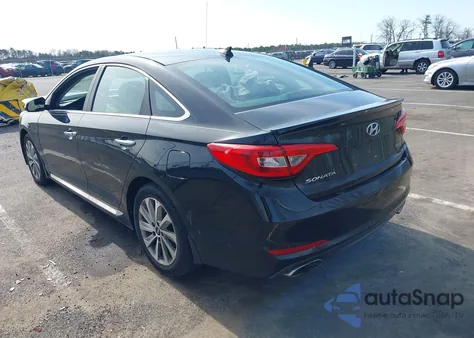 2016 Hyundai Sonata Sport from USA, damaged, VIN 5NPE34AF5GH285430
